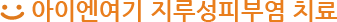 아이엔 여기 지루성 피부염 치료